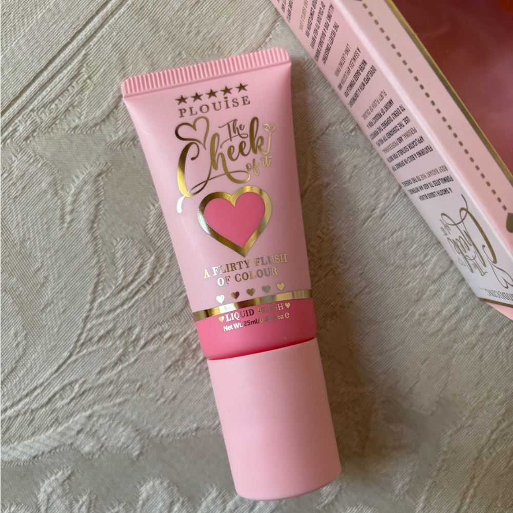 P. Louise The Cheek of It Liquid Cream Blush - Pink Party BNIB